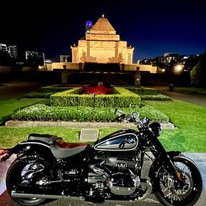 Night ride Melbourne