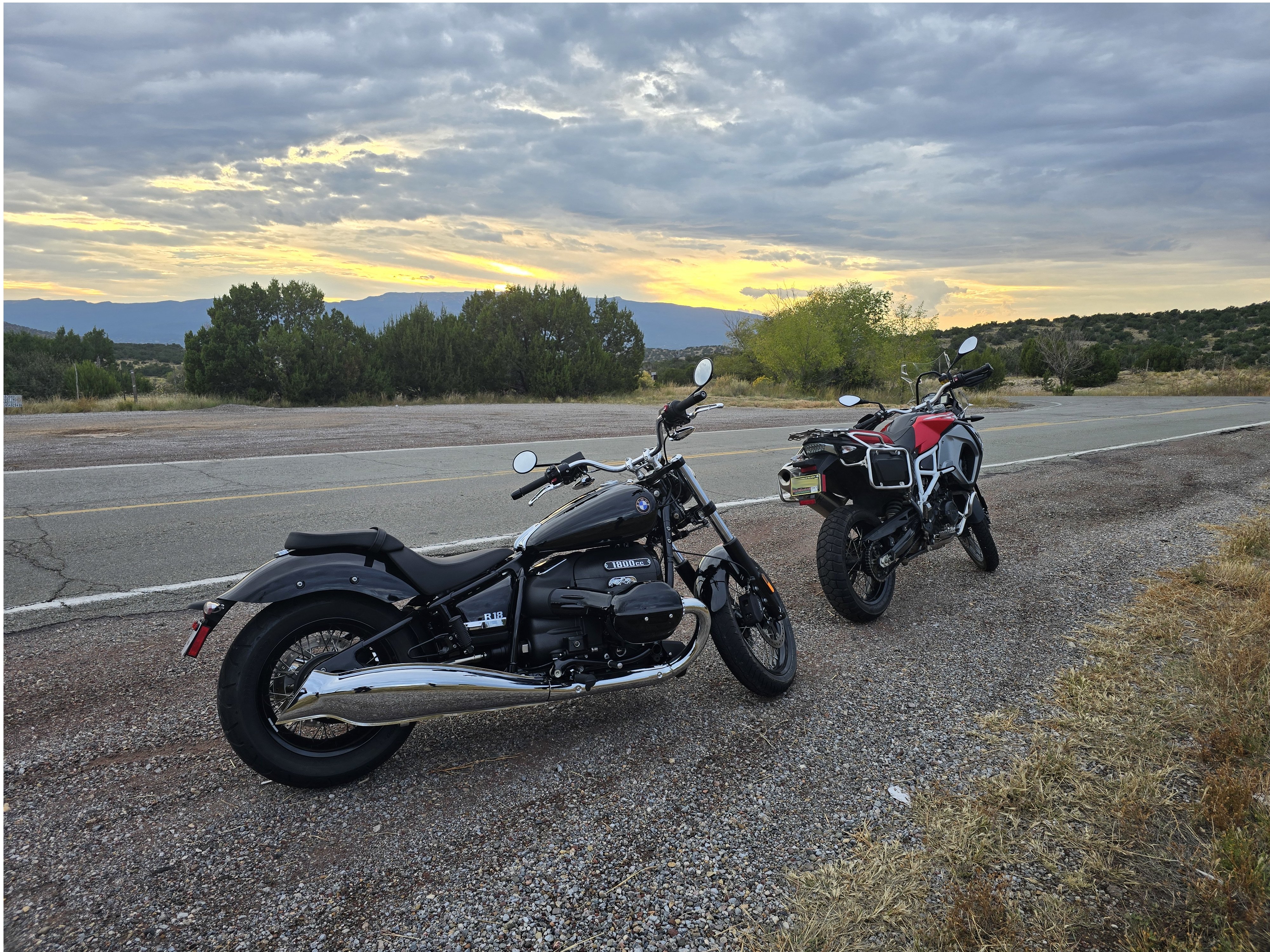 First ride in Albuquerque.